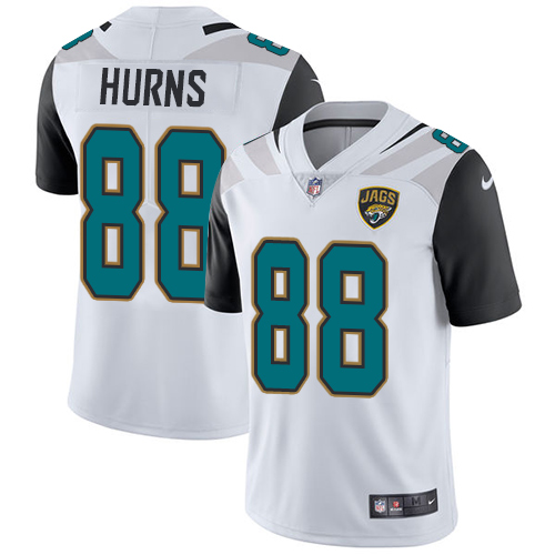 Nike Jaguars #88 Allen Hurns White Men's Stitched NFL Vapor Untouchable Limited Jersey